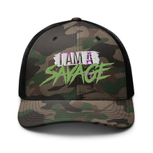 Savage - Camo Trucker Hat