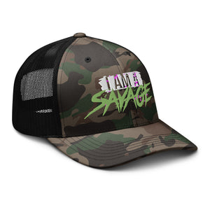 Savage - Camo Trucker Hat